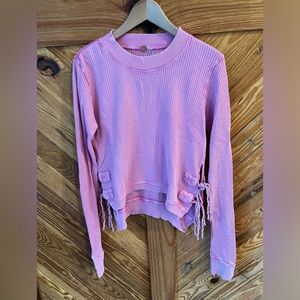 Free People Thermal shirt